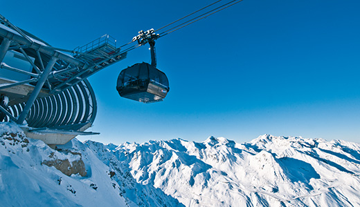 Sölden Skigebietsplan